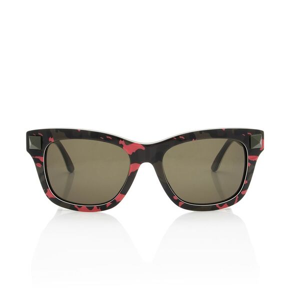 Valentino Camouflage Wayfarer Sunglasses - Picture 1 of 5